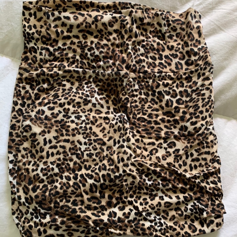 Wet Seal Cheetah Print Mini Skirt